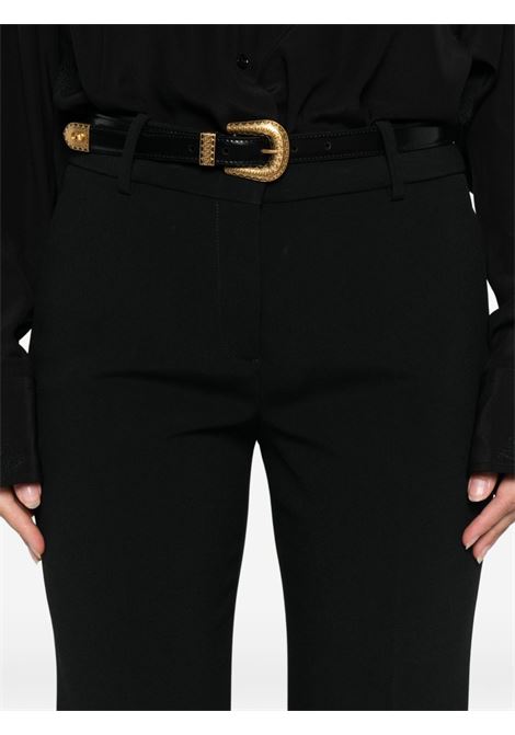 Black pressed-crease trousers Ermanno scervino - women ERMANNO SCERVINO | D476P327ILM95708